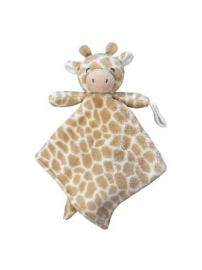 Carters Giraffe Lovey Pacifier Clip Holder Plush Security Blanket 2014